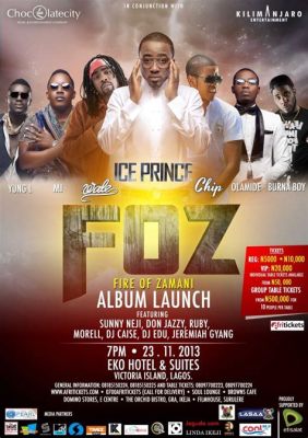 Ice Prince Fire Concert: A Controversial Musical Fusion Ignites Lagos!